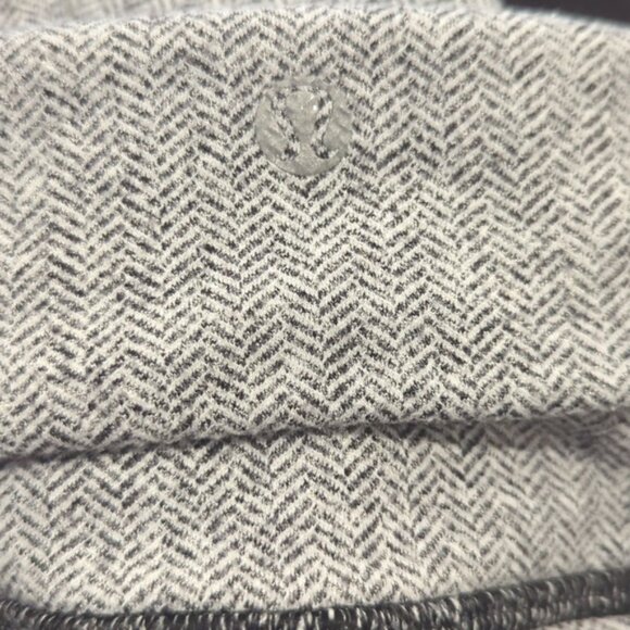 Lululemon Wunder Under Pant (Roll Down)Heathered Herringbone Heathered Black - Picture 9 of 10